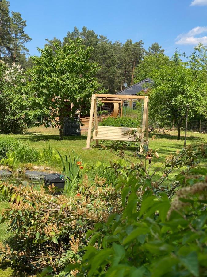 Ferienhaus Im Wald Borkwalde Eksteriør bilde