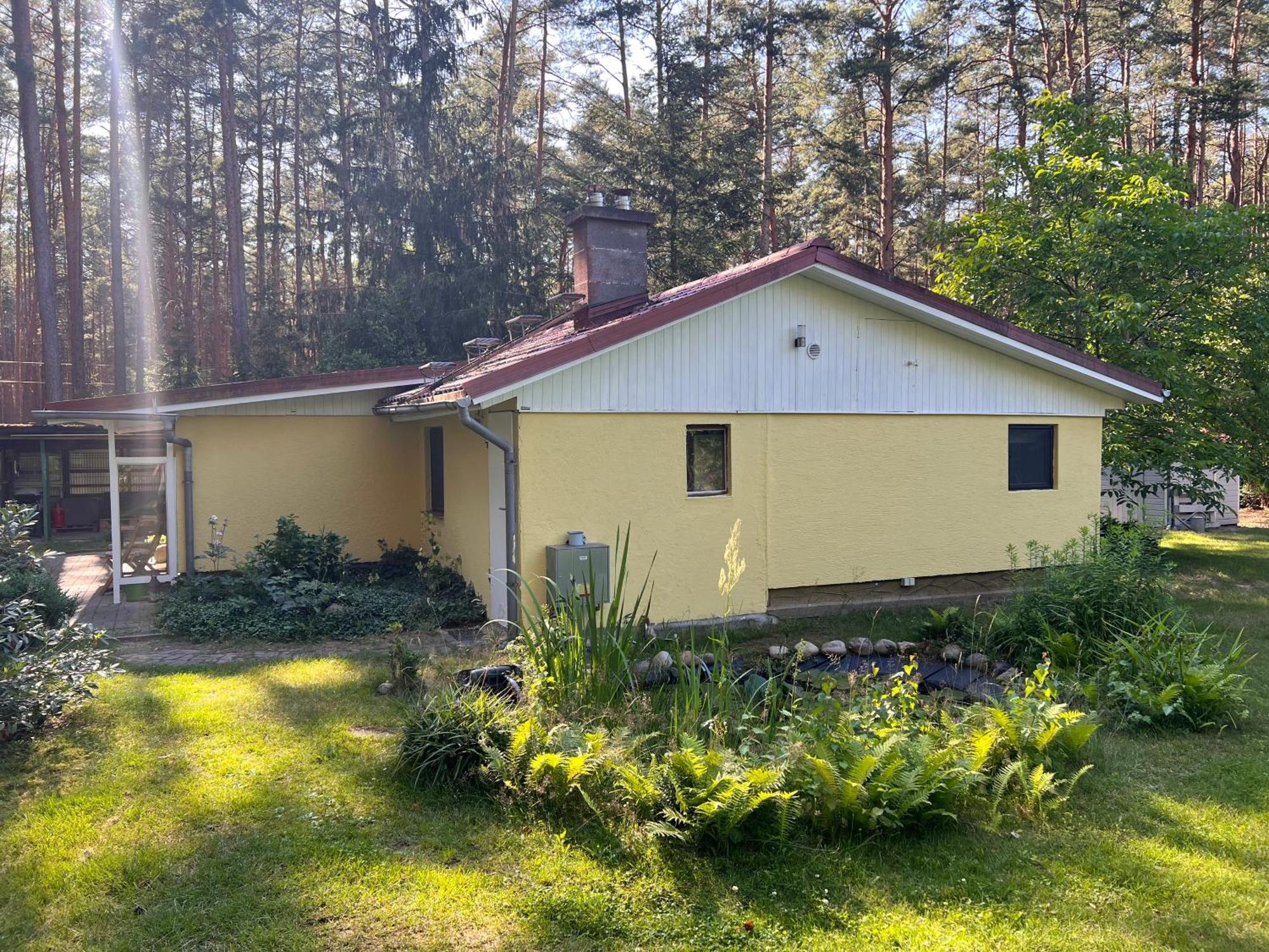 Ferienhaus Im Wald Borkwalde Eksteriør bilde